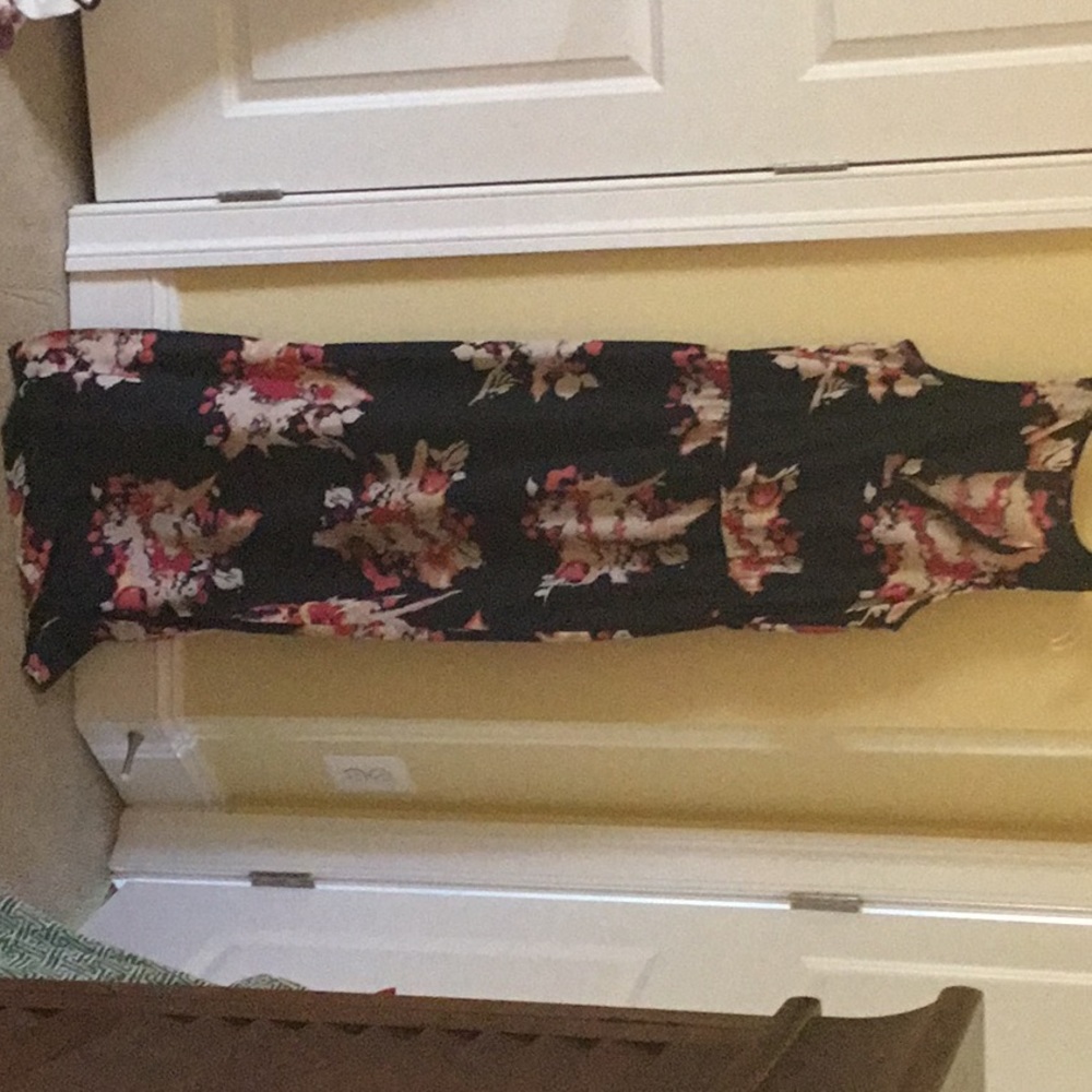 Floral maxi dress